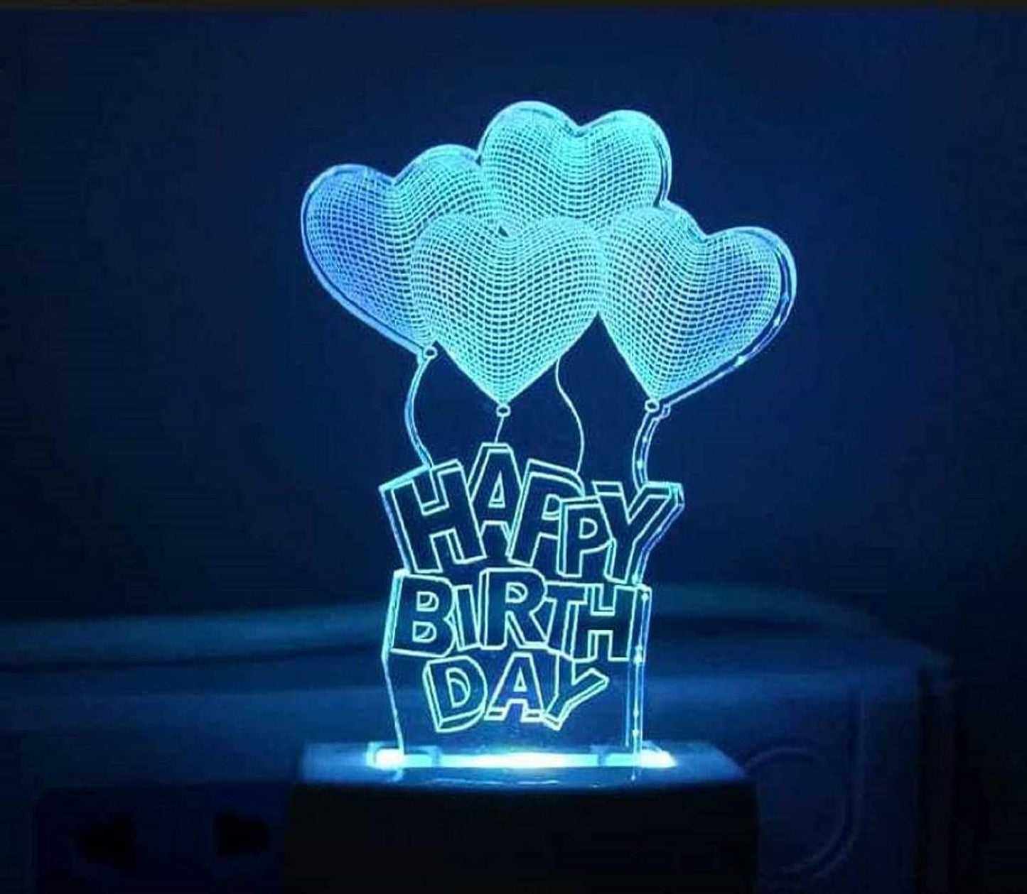 ✨ Custom LED Acrylic Lamp Sign Personalized Light-Up Night Light | Wedding Table Numbers | Business Logo Display | Customized LED Desk Sign