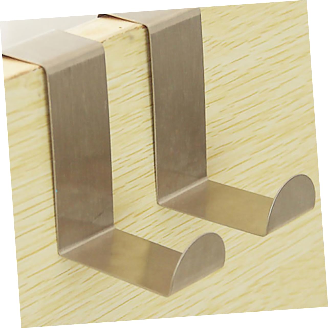 2 PCS Z-Type Door Hooks – Multi-Purpose Z Shape Hanger for Cupboard, Drawer & Door Organizer | Space-Saving Hanging Hooks