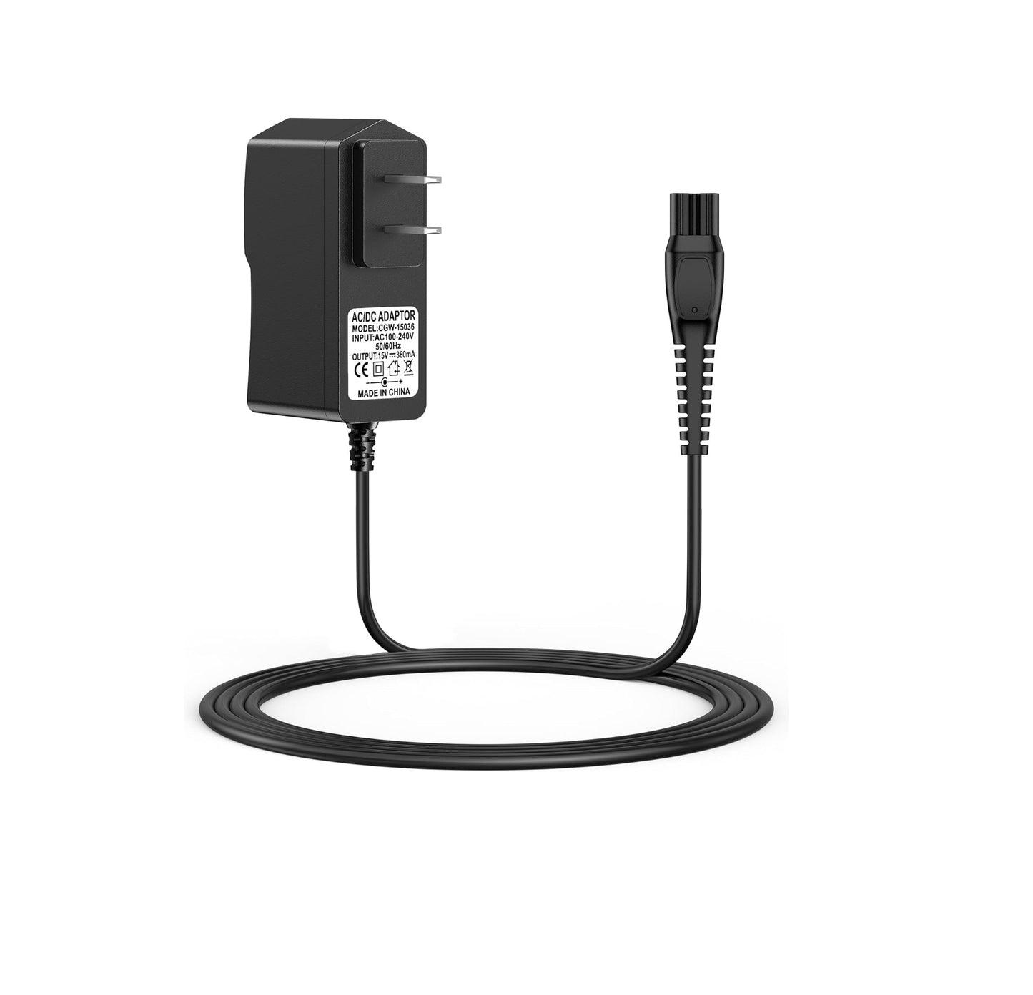 15V Charger for Shaver – Compatible with Aquatec, Arcitec & Multigroom Beard Trimmer Power Adapter