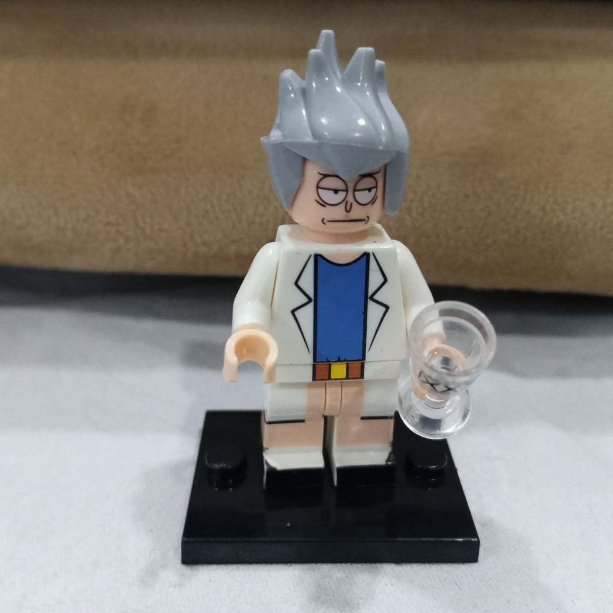 LEGOO Series Collectible Minifigure - Hair Spiked Minifig Goblet legoo Compatible Building Blocks