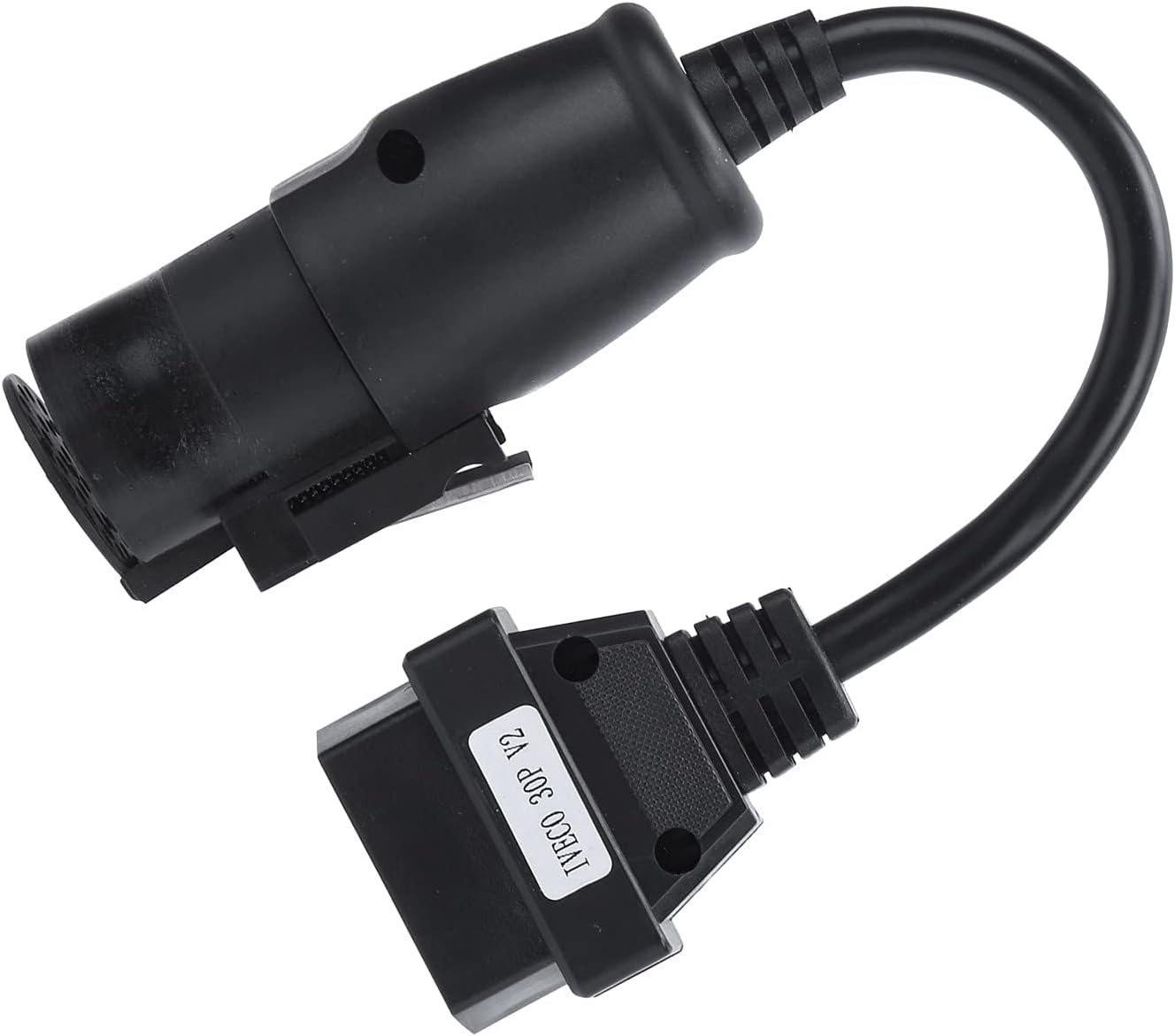 Compatible CDP+ TCS 30pin for IVECO to 16 pin Heavy Duty Extension Cable for IVECO Truck 30 Pin to 16Pin OBD2 OBDII Connector