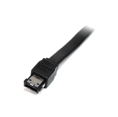 Premium Quality 1 Meter eSATA to eSATA Cable 3Gbps – Shielded External SATA 2 Data Cable for Fast & Stable Connection