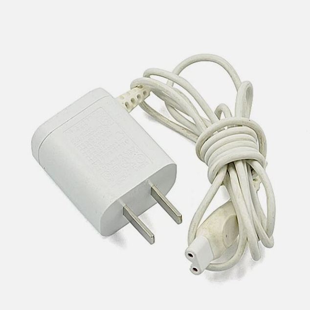 19V Replacement Charger for Braun Silk-épil & FaceSpa Pro – White Power Adapter Compatible with Silk-épil 9, 7, 5 Series & FaceSpa Pro Models