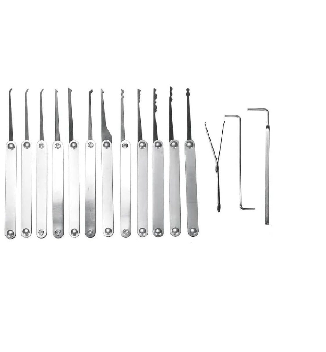 12-Piece Locksmith Training Kit with Practice Tools – Skill Development Set for Lock Mechanism Learning