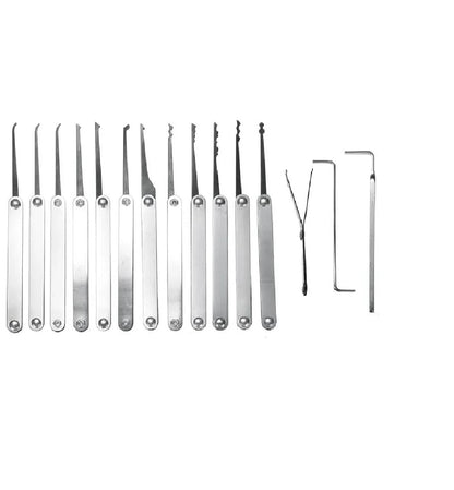 12-Piece Locksmith Training Kit with Practice Tools – Skill Development Set for Lock Mechanism Learning