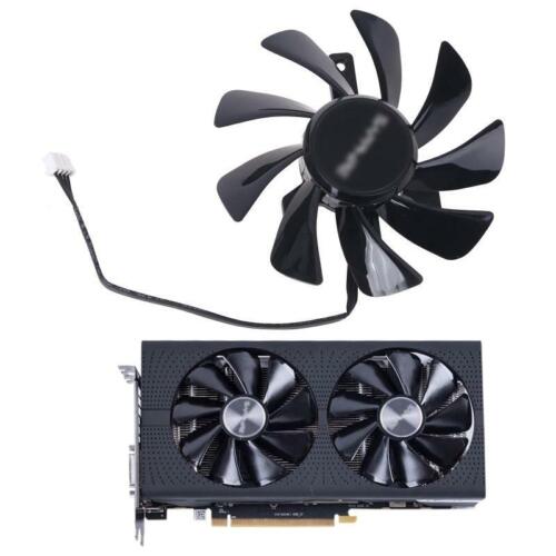 T129215SU RX 570 470D GPU Cooler Video Card fan for Radeon sapphire RX470D RX570 ITX graphics Card Cooling System As Replacement