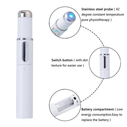 Blue Light Heating Beauty Device Acne Laser Pen Scar Removal Machine Acne Treatment Anti Wrinkle Removal Pen