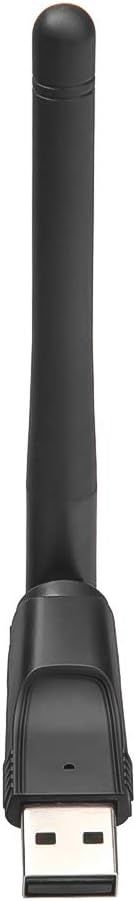 150Mbps Wireless USB WiFi Adapter | Mini Network Card LAN Wi-Fi Receiver Dongle with Antenna | 802.11 b/g/n | Driver-Free | For Laptop, PC, Windows &amp; Android