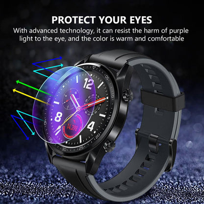 41mm Smart Watch Screen Protector | Round TPU HD Clear Film | Bubble-Free Scratch Resistant | Soft Protective Film (Not Glass)