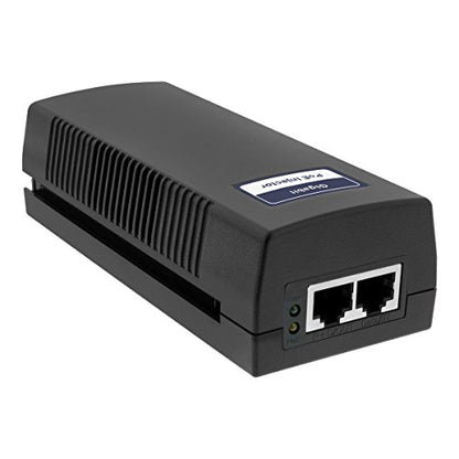 Gigabit 52V 30W PoE+ Injector IEEE 802.3at – Single Port Power over Ethernet Adapter for IP Cameras, Access Points & VoIP