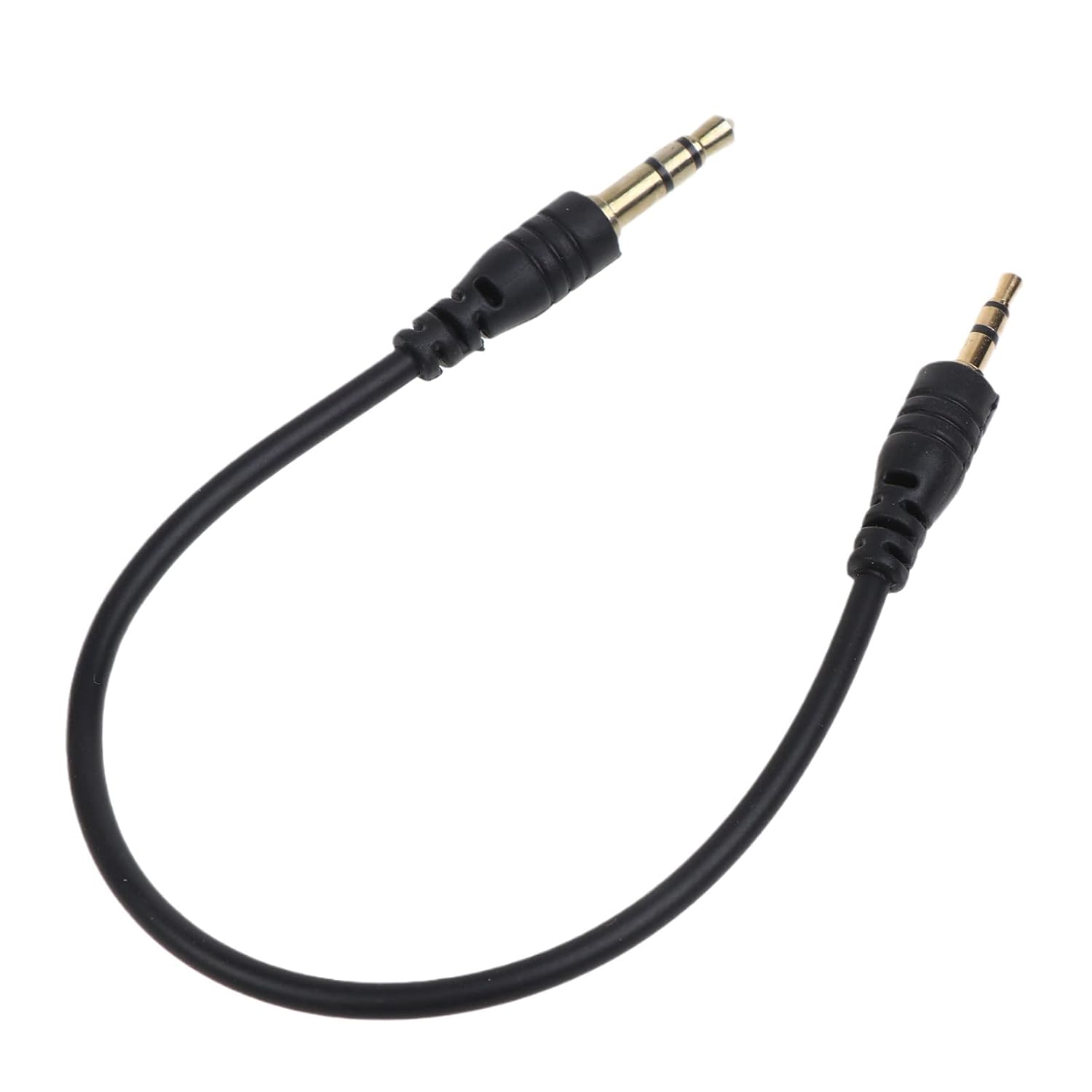 3.5mm Stereo Audio Extension Cable Male to Male 1 Feet – High-Quality Headphone & AUX Audio Lead, Durable 3.5 mm Jack Cord