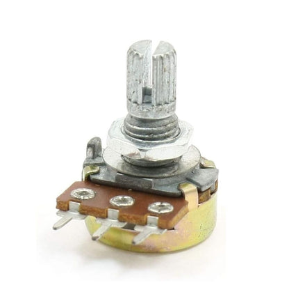 B10K 10K Ohm Rotary Potentiometer Switch – Single Linear Taper 3-Pin Adjustable Dimmer Wall Control Knob