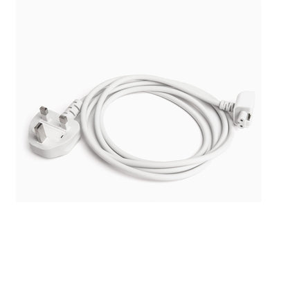 2 meter UK 3 Pin Power Adapter Extension Cable – Durable Power Lead Compatible with Laptop Chargers & Power Adapters