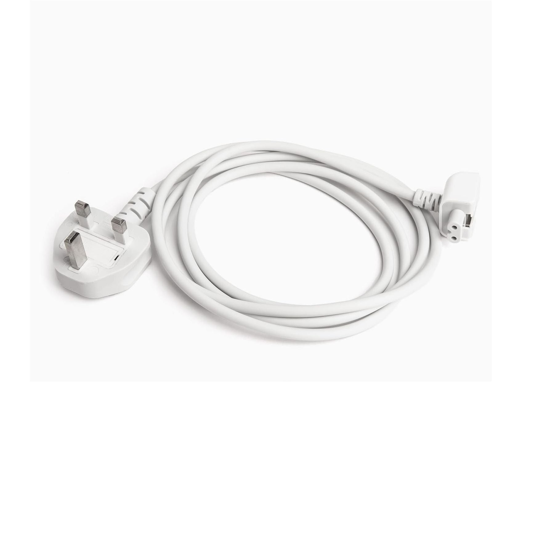 2 meter UK 3 Pin Power Adapter Extension Cable – Durable Power Lead Compatible with Laptop Chargers & Power Adapters