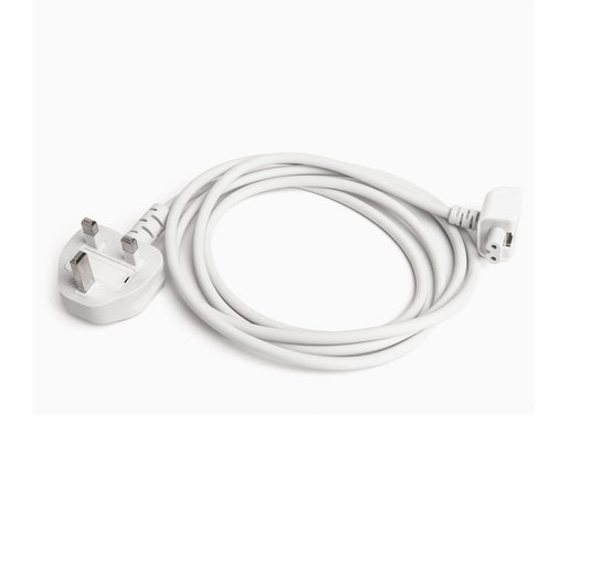 2 meter UK 3 Pin Power Adapter Extension Cable – Durable Power Lead Compatible with Laptop Chargers & Power Adapters