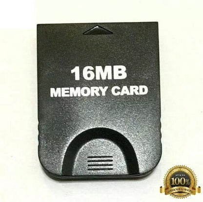 Nintendo GameCube 16MB Memory Card 251 Blocks - High-Quality, Non-Compressed Storage Accessory