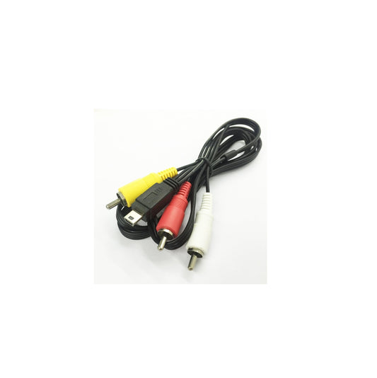 Mini USB to RCA Composite Cable for GoPro HERO3 – AV TV Out Adapter (Exclusive Compatibility)