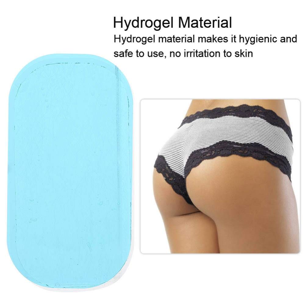 EMS Gel Pads, 10 Pcs EMS ABS Replacement Pads,Electrodes Gel Replacement Pads, EMS Trainer Gel Pads for Abs Toner, ABS,  60mm*45mm