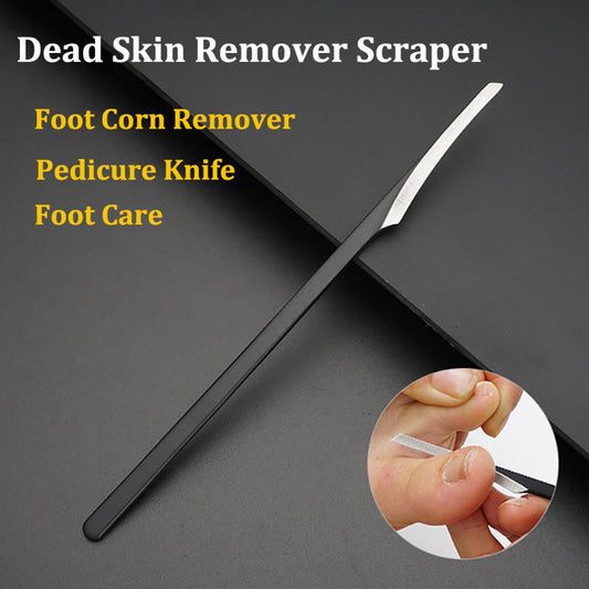 Pedicure Knife, Professional Callus Shavers Foot Care Kit, Stainless Steel Dead Skin Calluses Remover Scraper for Pedicurist, Stainless Steel Corn Hard Skin Dead Skin Remover Tool1