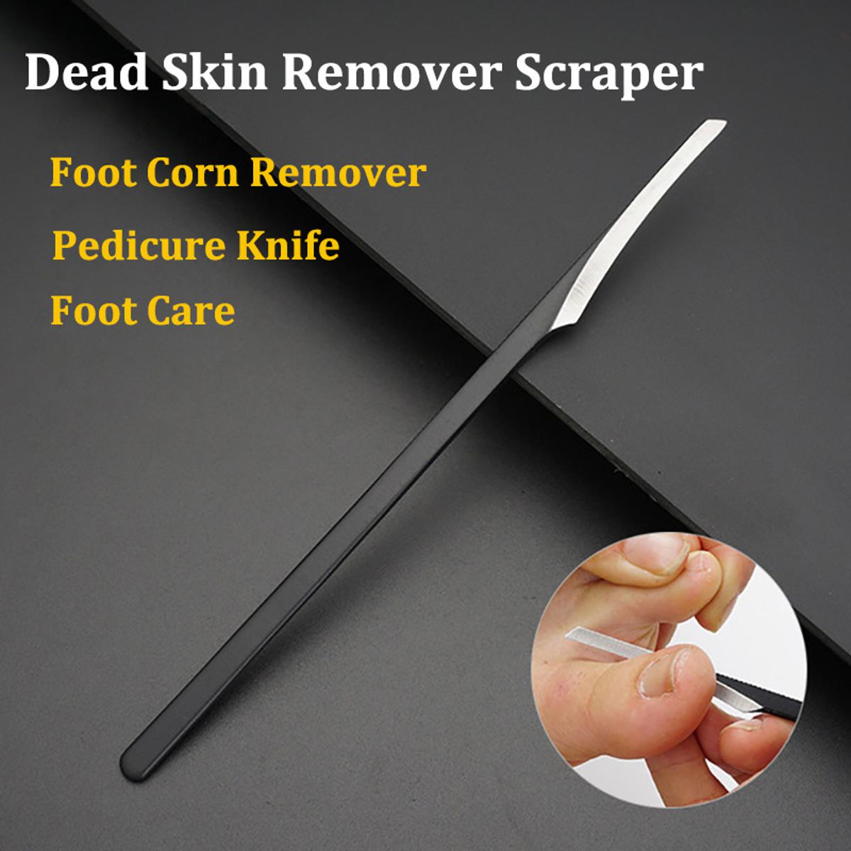 Pedicure Knife, Professional Callus Shavers Foot Care Kit, Stainless Steel Dead Skin Calluses Remover Scraper for Pedicurist, Stainless Steel Corn Hard Skin Dead Skin Remover Tool1