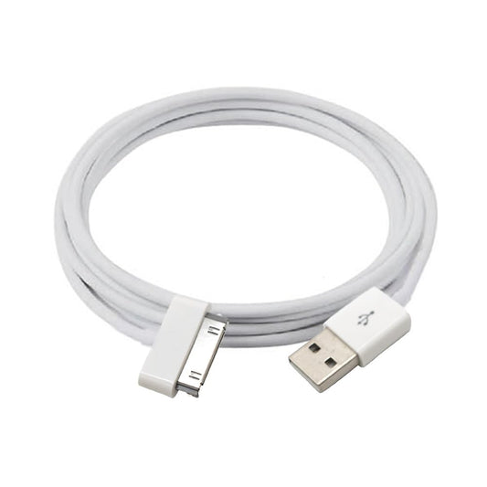Orignal 30-Pin USB Charging Data Cable Compatible for i– Fast Charging & Sync Cable 1M White Durable Lead