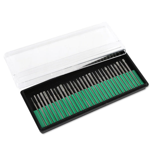 Stainless Steel nail drill bits – Set of 30 pcs