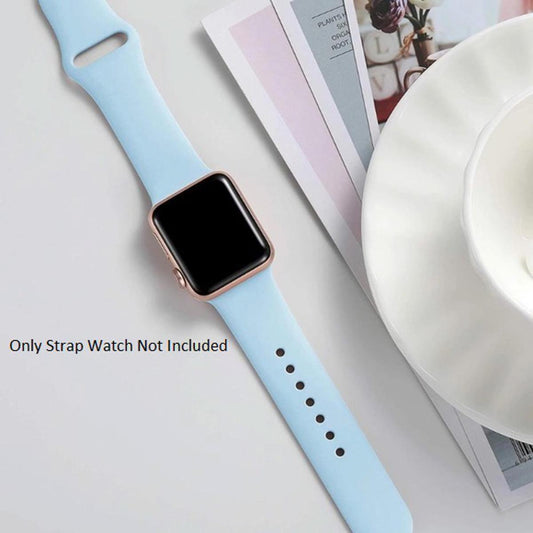 Turquoise color i Watch Strap for 38mm / 40mm / 41 mm (Series 1, 2, 3, 4, 5, 6, 7 and SE)   A One World Hi Quality (Turquoise)(Watch Not Included)