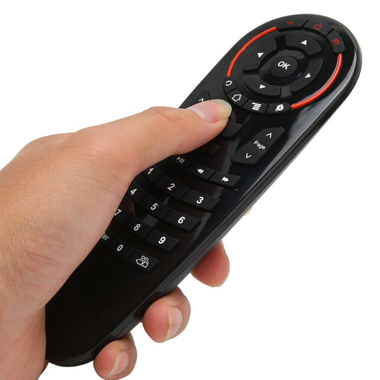 G30s Remote Control Wireless, 33 Button IR Learning Remote Control with 6 Axes Gyroscope for TV, Mini PC, HTPC(33 Button IR Learning)