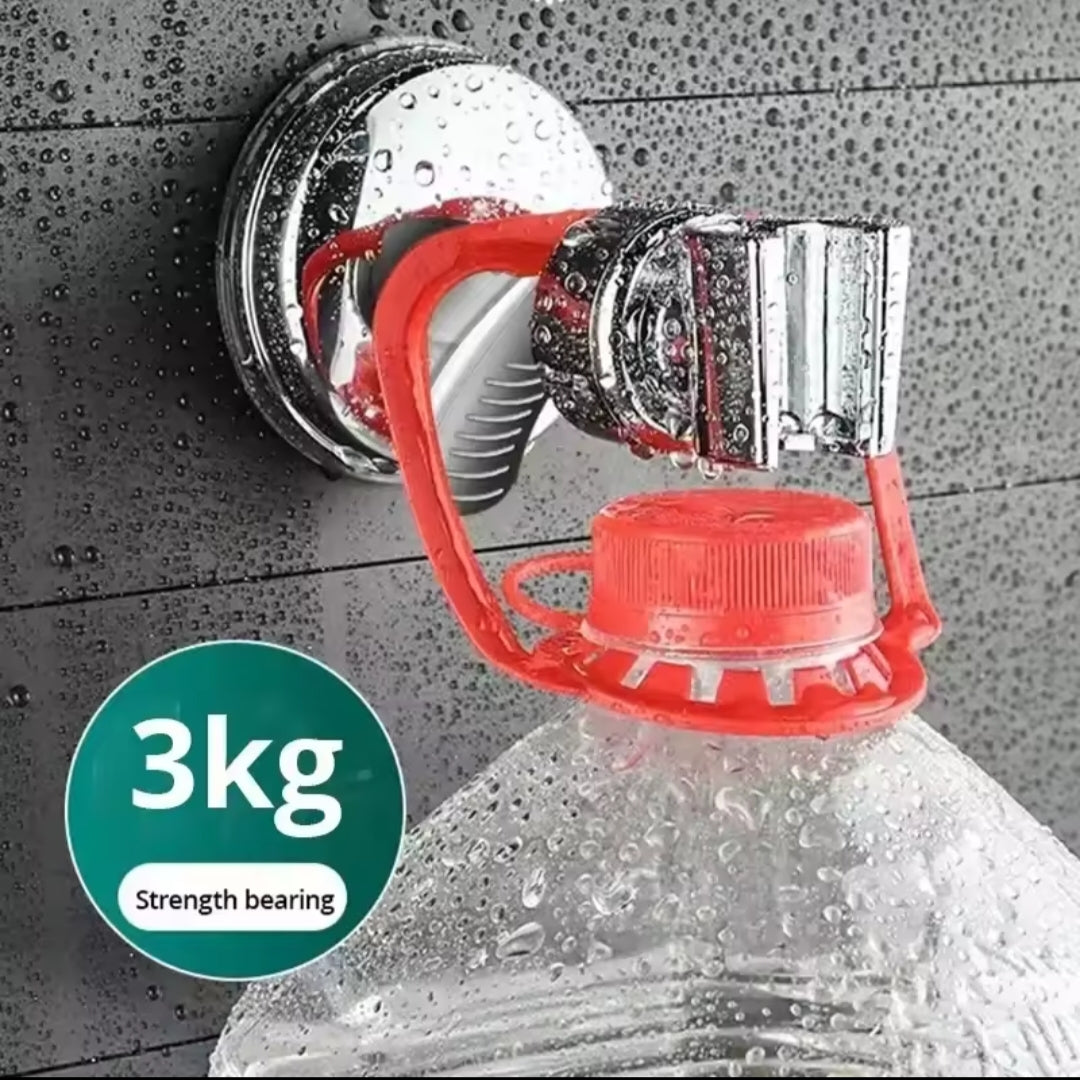 Universal Shower Head Holder 360° Adjustable Suction Cup Wall Mount | No Drilling No Punching Shower Bracket | Bathroom Accessories