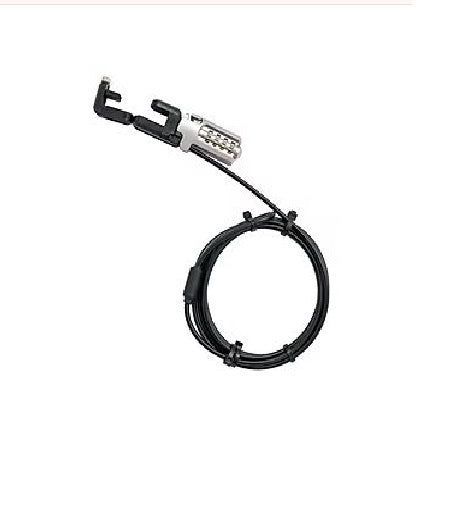 4 Digit Combination Cable Lock with USB Insert Port TDA-C9812 – 190cm Stainless Steel Security Lock for Laptop, Bike & Accessories