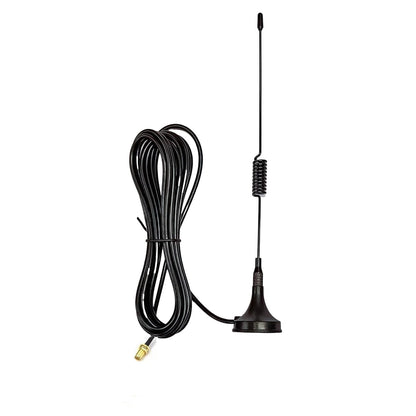 High Gain Magnetic Base Antenna with SMA Female Connector | 3G 4G LTE GSM WiFi External Antenna | 3–5 dBi Signal Booster with 3m Cable