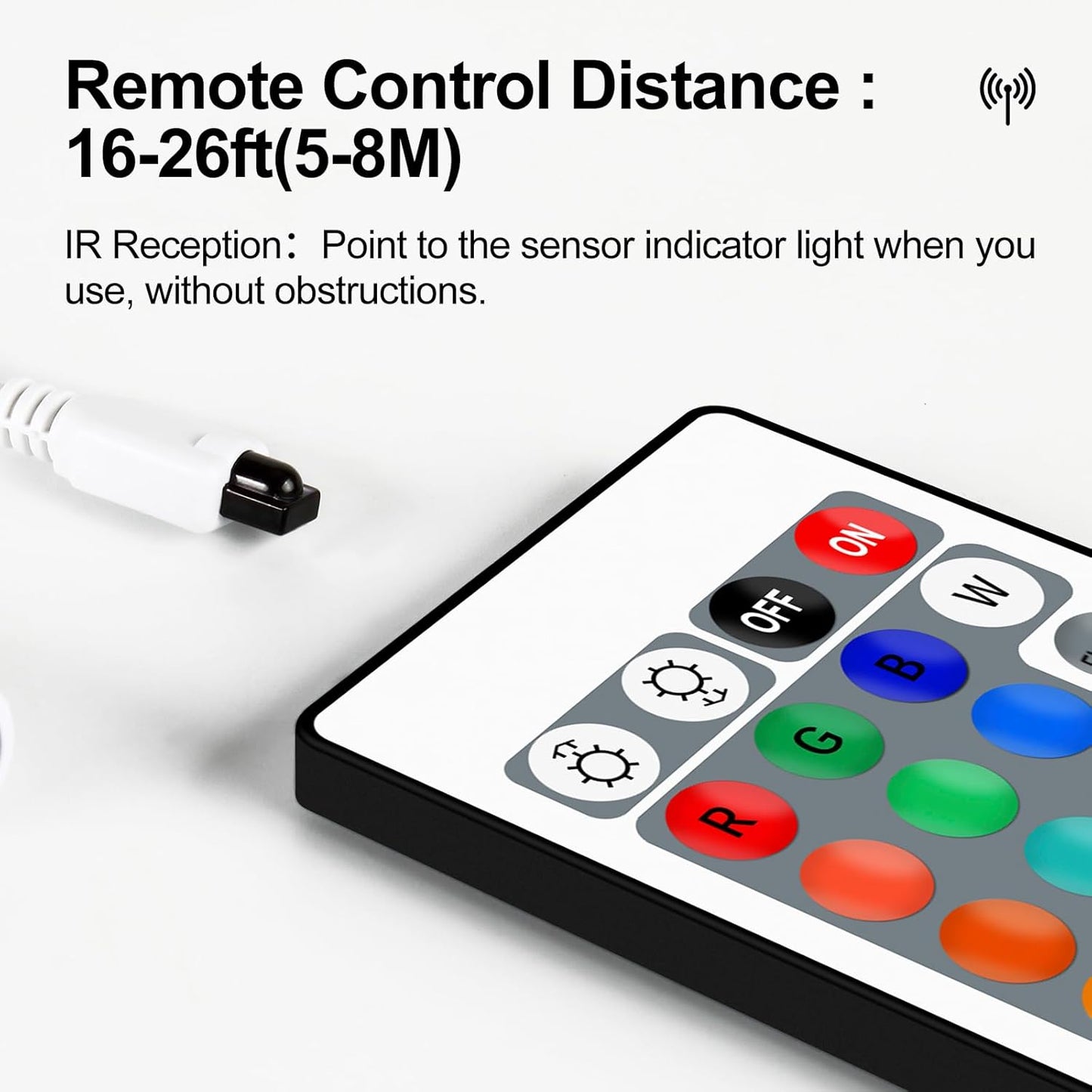 Mini 4-Pin RGB LED Controller 3×4A Output with 24-Key IR Remote | DC 5V–24V for 3528, 5050, 5630 RGB LED Strips