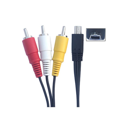 Mini USB to RCA AV Cable for GoPro HERO3 – Composite TV Out Adapter