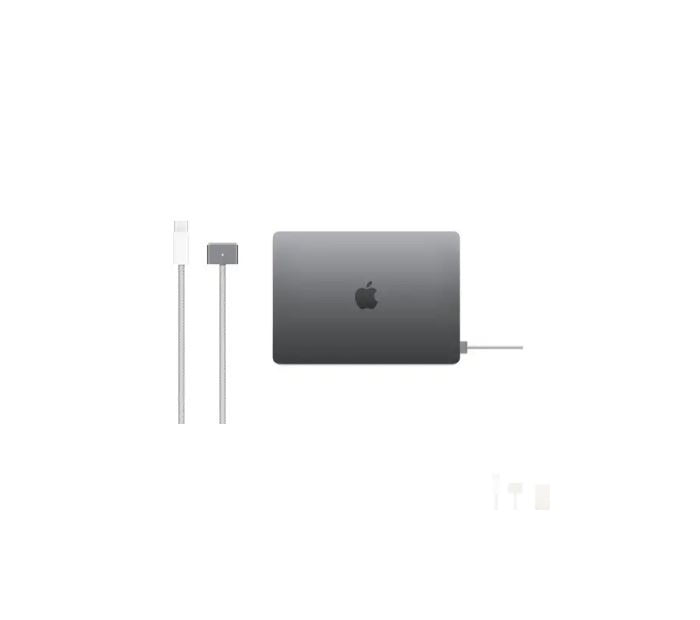 Ogignal USB-C to MagSafe 3 Charging Cable 2m Space Grey – Fast Charging Magnetic Cable for MacBook Pro & MacBook Air (Durable Woven Design)