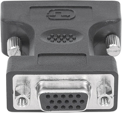 DVI-I Male to VGA Female Adapter – Gold Plated Connector Video Converter