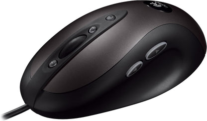 Logitech Wired Optical Mouse 5 Buttons with Scroll Wheel – High Precision USB Mouse for PC & Laptop (Ergonomic Design)