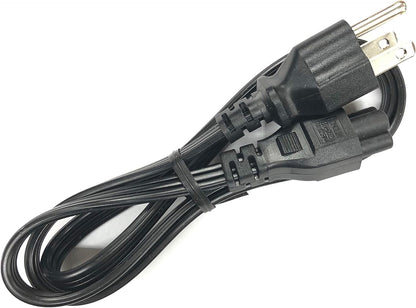 30cm Dell-Compatible AC Power Cord | NEMA 5-15P to IEC C5 Mickey Mouse Cable