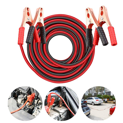 Car Battery Jumper Cable 2 Meter– Red & Black Booster Cables for Emergency Vehicle Jump Start