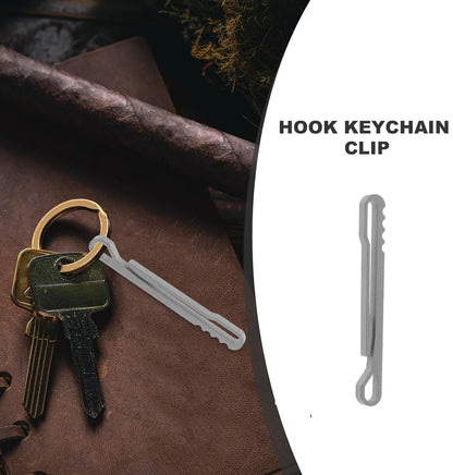 Premium Titanium Alloy Carabiner Clip – Portable Spring Snap Keychain, Keyring & Bottle Opener