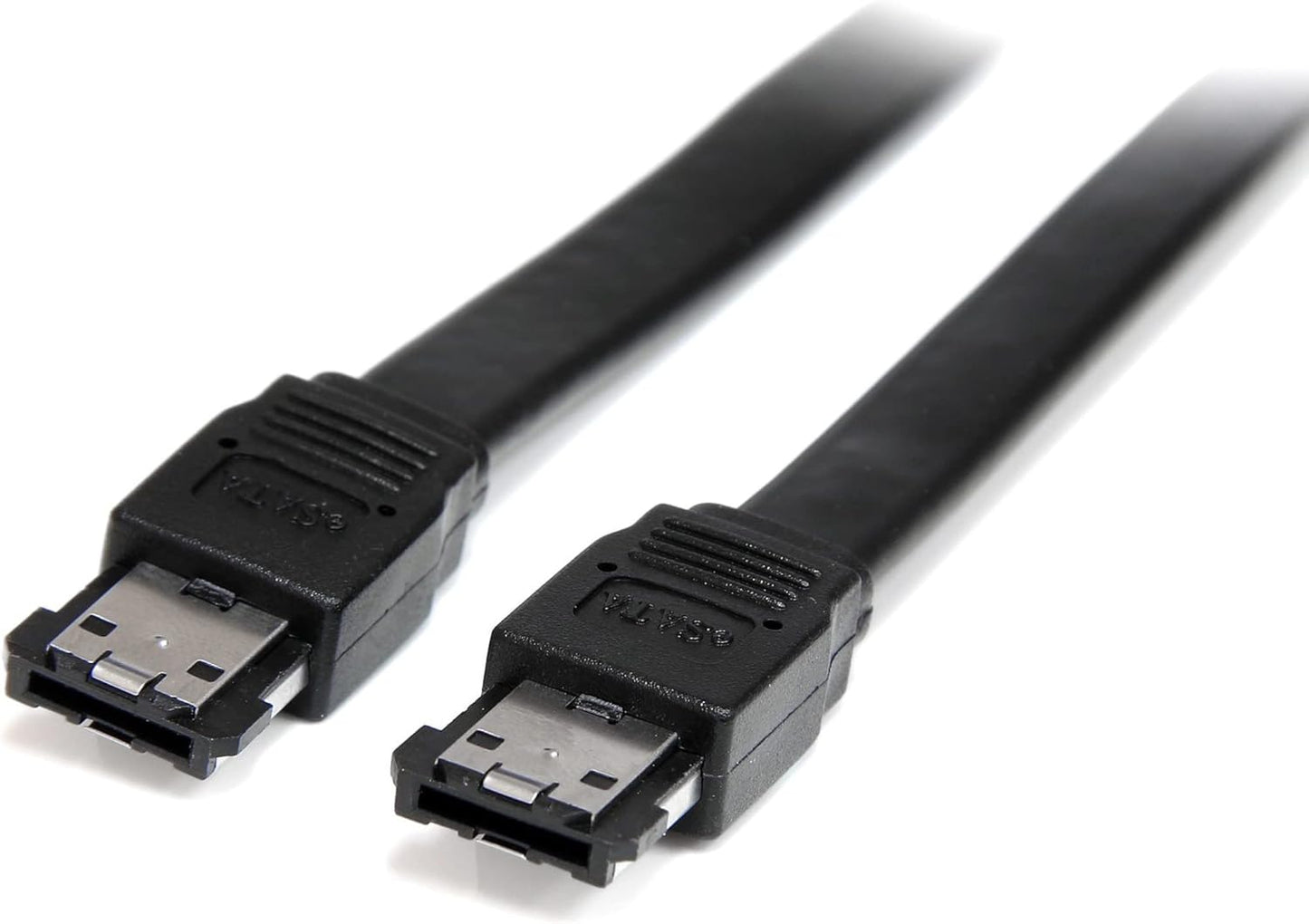 Premium Quality 1 Meter eSATA to eSATA Cable 3Gbps – Shielded External SATA 2 Data Cable for Fast & Stable Connection