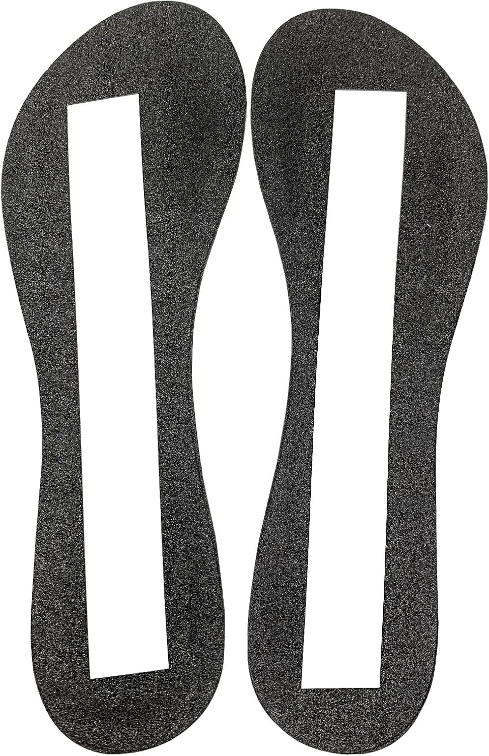 Happystep Women Thin Shoe Insoles 20cm – Cushion Pads for High Heels, Pumps, Flats & Sandals, Shock Absorption Heel & Ball Support, Comfortable Black Insoles