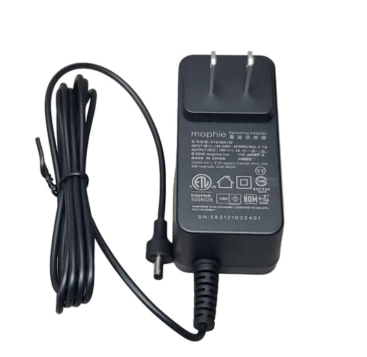 Mophie 19V/1.3A Switching Adapter Wall Charger – PYS-000126 (3.3mm Jack) | 1.5 Meter Cable