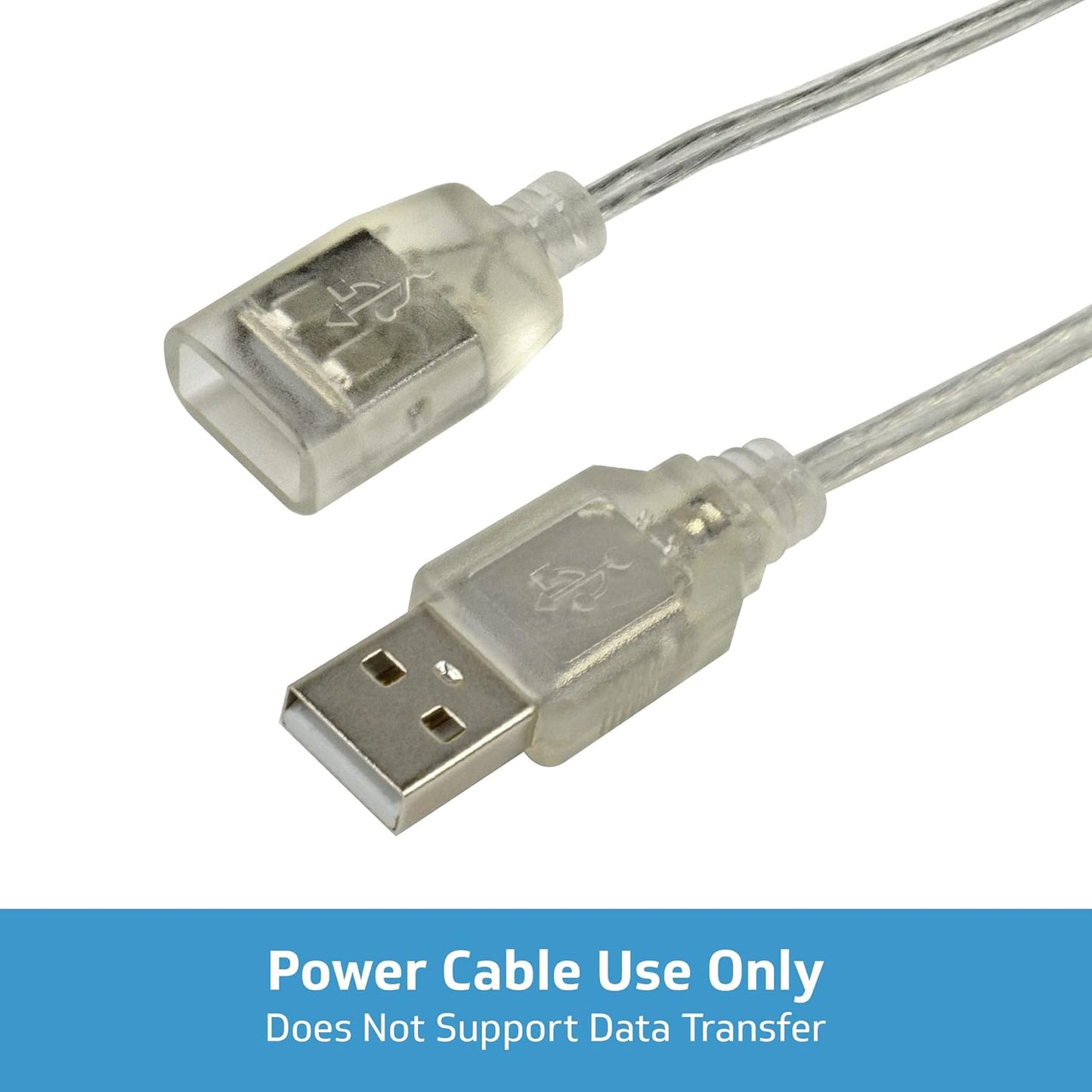 USB Extension Cable 1 Meter Male to Female – Premium Quality High Speed Performance USB 2.0 Data Extension Cable for PC, Laptop, Printer, Keyboard & Mouse