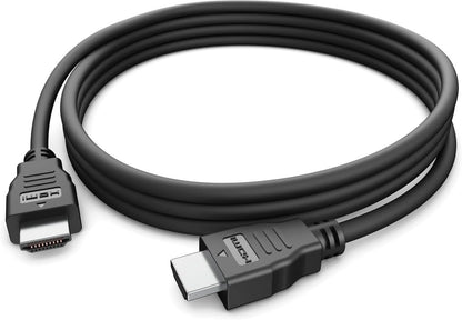 HDMI 2.0 Cable 1.5M Black – 4K & 5K @60Hz High-Speed HDMI Cable with Ethernet, Male to Male Plug & Play Audio Video Cable