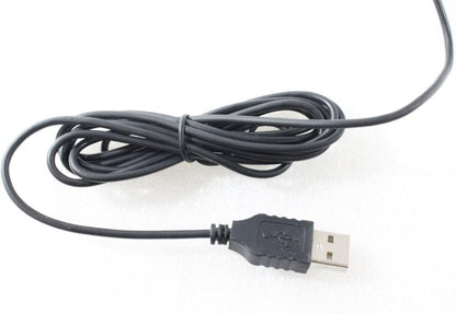 Dell Genuine J660D Premium 6-Button USB Laser Scroll Mouse Plug-N-Play for PC & Laptop