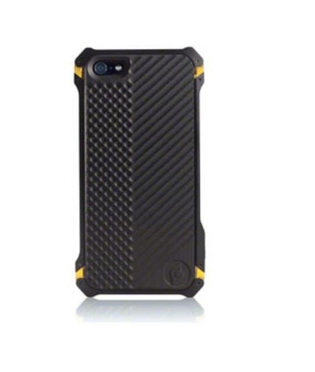 Luxury Aluminum Metal Bumper Phone Case Cover only – Shockproof Rugged Armor Element Style Cover with Anti-Slip Back & Camera Protection
