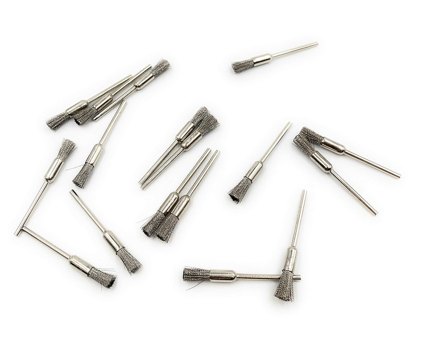 Stainless Steel Wire End Brush for Dremel Rotary Tool – 1 PCS Polishing Brush for Rust Removal, Satin Finish, Jewellery & Watch Cleaning Tool