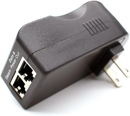 PoE Injector, 48V PoE Adapter, Gigabit PoE Injector, 24W Power Over Ethernet, 100/1000Mbps PoE, IEEE 802.3af PoE, PoE Wall Adapter, PoE Adapter Pakistan, PoE Ethernet Injector