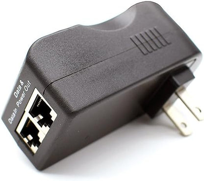 PoE Injector, 48V PoE Adapter, Gigabit PoE Injector, 24W Power Over Ethernet, 100/1000Mbps PoE, IEEE 802.3af PoE, PoE Wall Adapter, PoE Adapter Pakistan, PoE Ethernet Injector