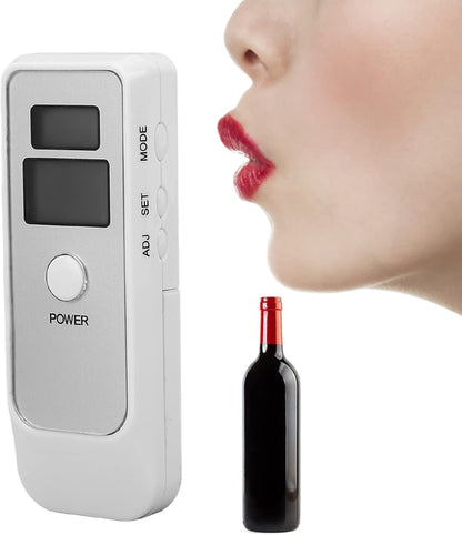 1 pcs Breath Alcohol Tester with Dual LCD Display – Portable Accurate Drunk Tester for Personal & Professional Use